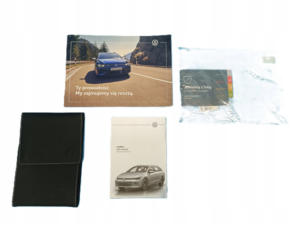VW GOLF 8 VARIANT FACELIFT 2024 R CASE NÁVOD K OBSLUZE 5H9012811AA