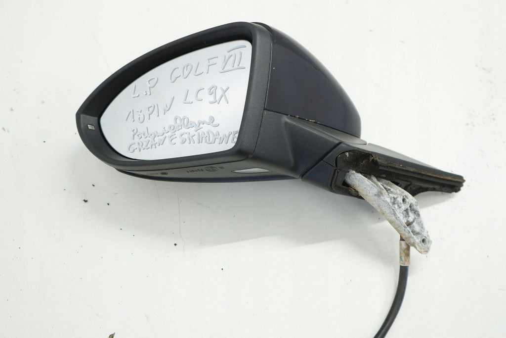 VW GOLF VII 14R MIRROR LEFT 13PIN LC9X ENGLISH