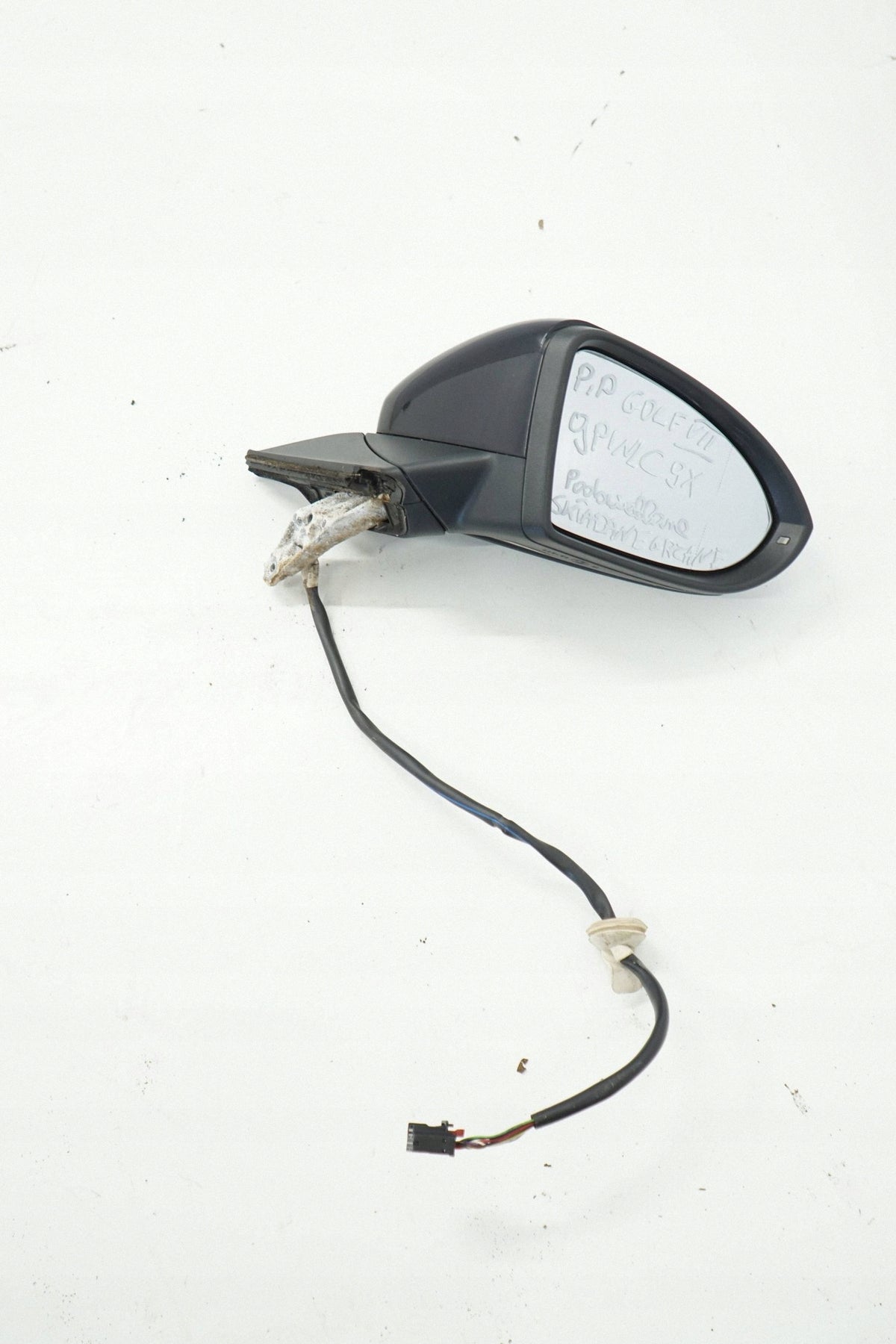 VW GOLF VII 14R MIRROR RIGHT 9PIN LC9X ENGLISH