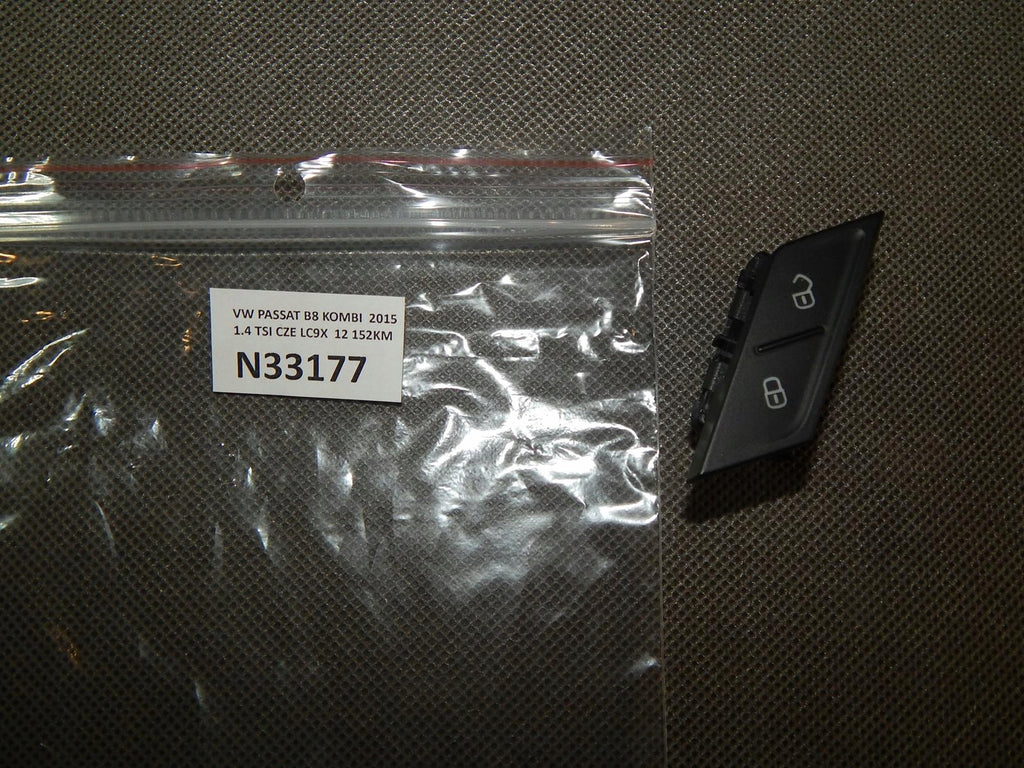VW PASSAT B8 LOCK SWITCH CENTER 3G0962125A
