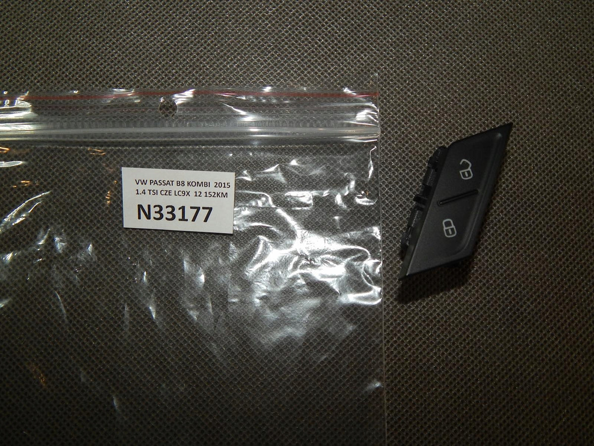 VW PASSAT B8 LOCK SWITCH CENTER 3G0962125A