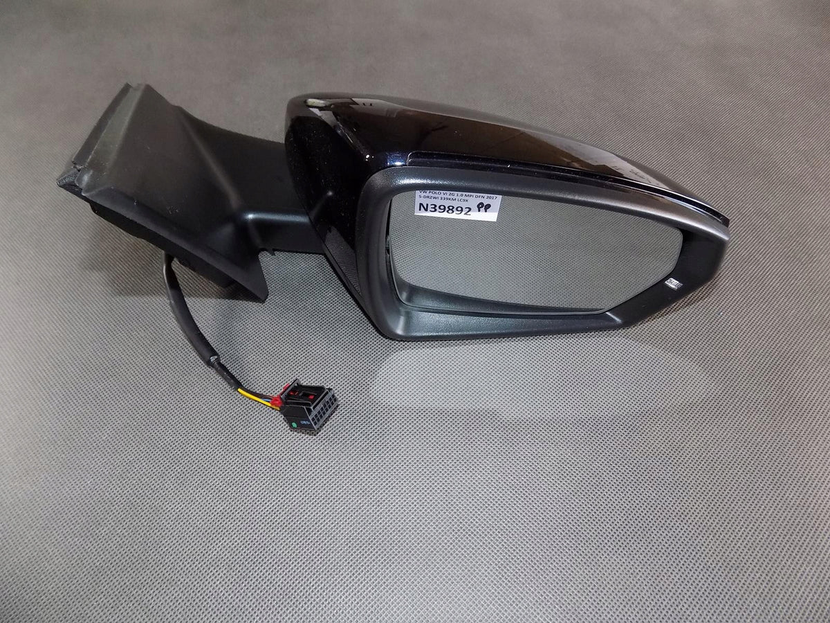 VW POLO 2G MIRROR RIGHT LC9X 6 PIN