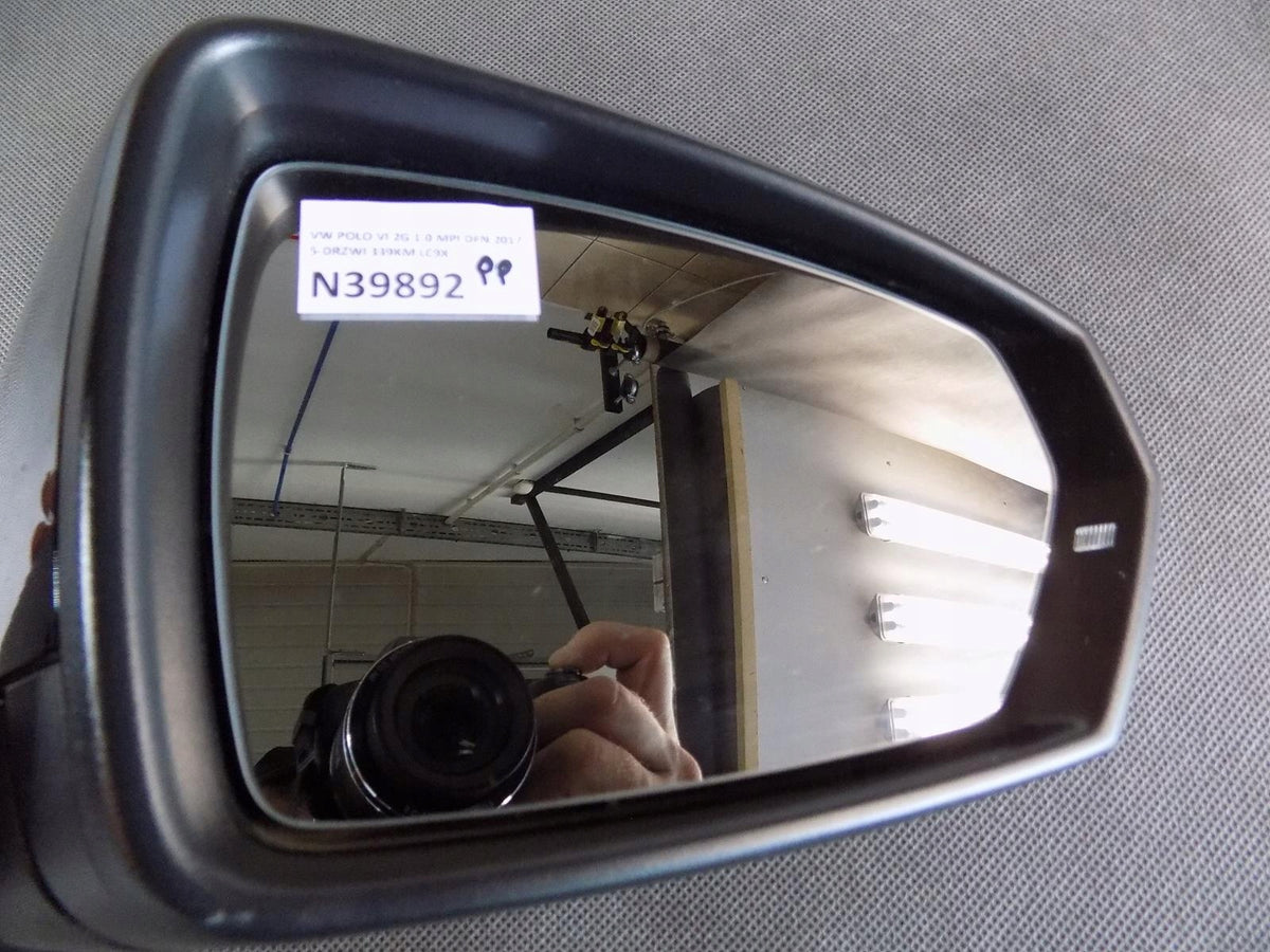 VW POLO 2G MIRROR RIGHT LC9X 6 PIN