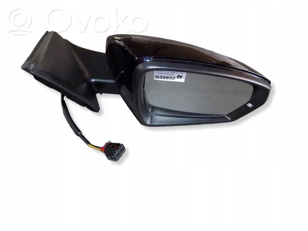 VW POLO 2G MIRROR RIGHT LC9X 6 PIN