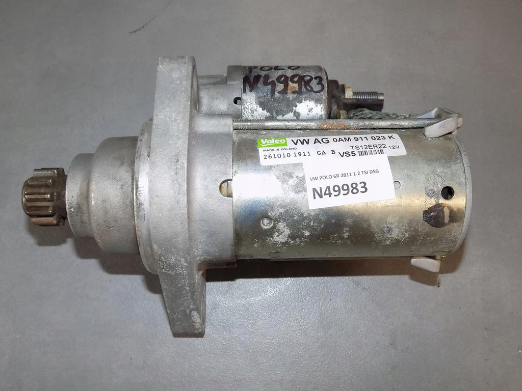 VW POLO 6R STARTER 0AM911023K