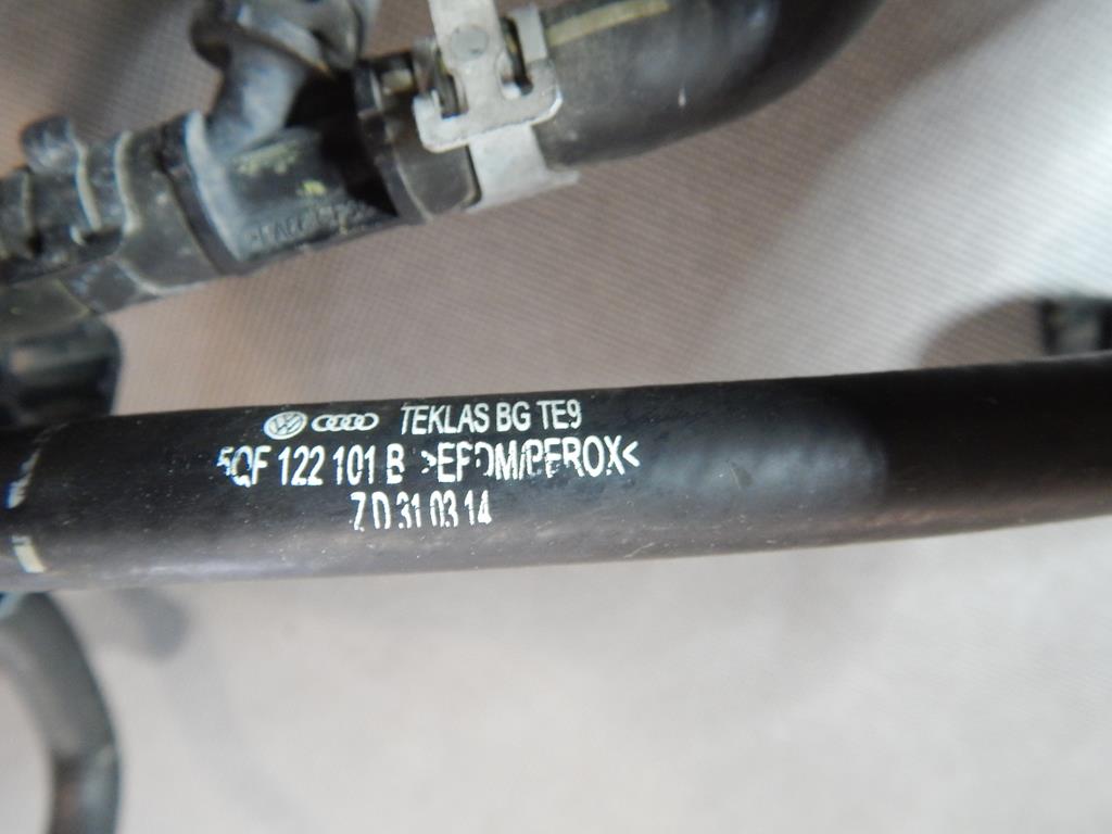 VW TIGUAN II 5NA WATER LINES 5QF122101B