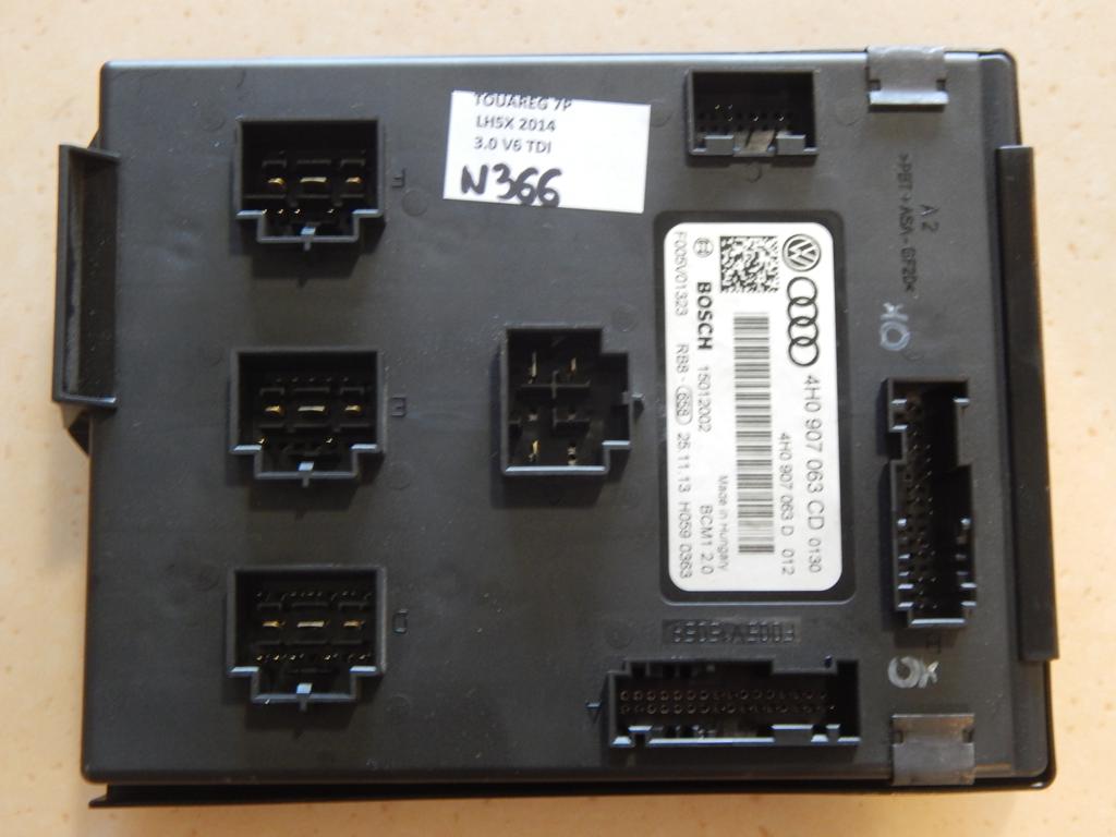 VW TOUAREG 7P MODULE DRIVER BORDNETZ 4H0907063CD