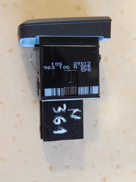 VW TOUAREG 7P POTELA HEATING SWITCH 7P6963106A