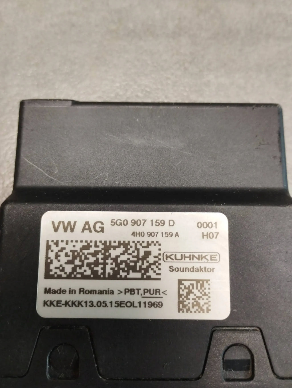 Volkswagen Golf VII 7 MODULE CONTROLLER 5G0907159D
