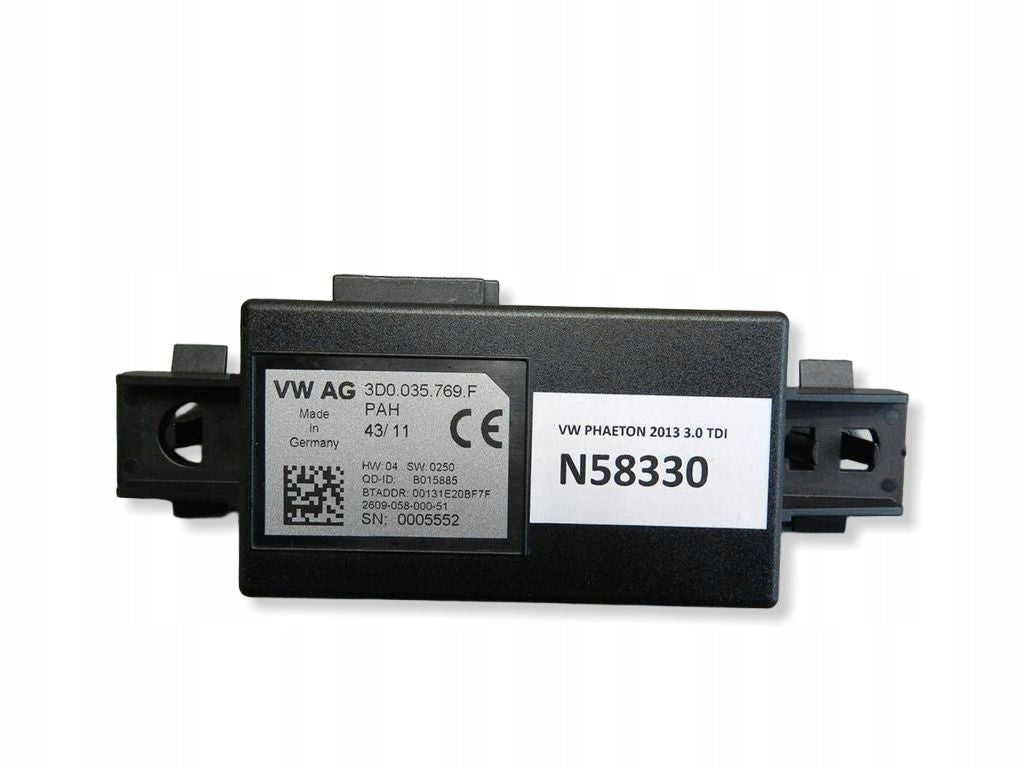 Volkswagen Phaeton Bluetooth Module 3D0035769F