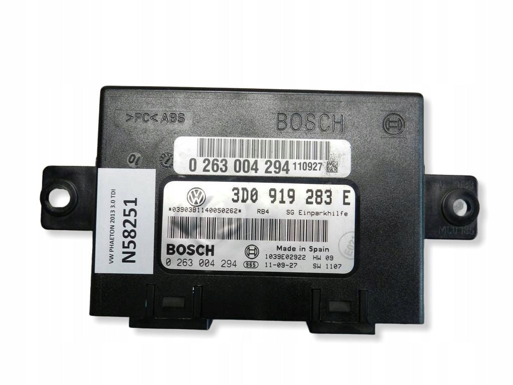 Volkswagen Phaeton PDC Module 3D0919283E